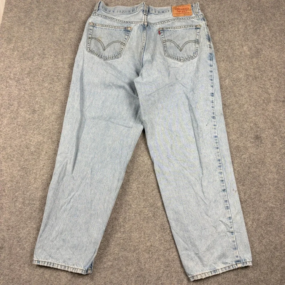 Levi 560‎ Jeans Mens 36x30 Comfort Fit Light Wash Baggy Denim Loose Leg Y2K 00s